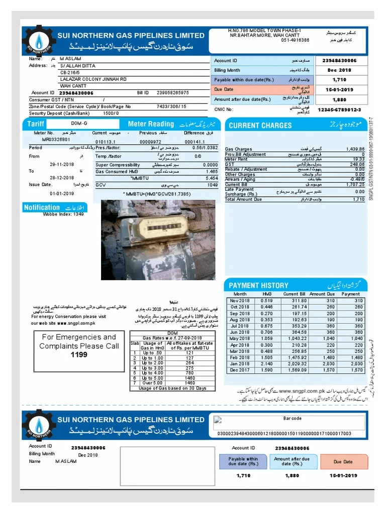 sngpl-bill-payment